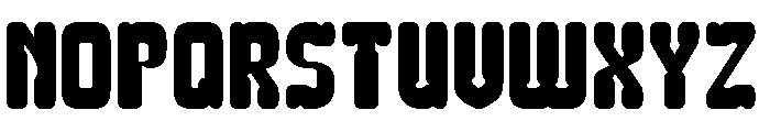 ELEPHANT TRUNK Font UPPERCASE