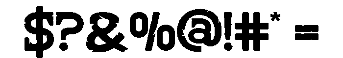 ELNIGHT-Regular Font OTHER CHARS