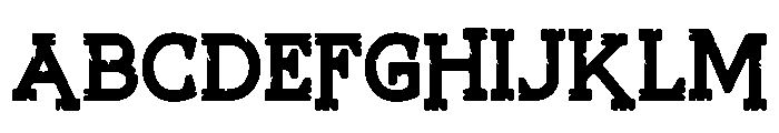 ELNIGHT-Regular Font UPPERCASE