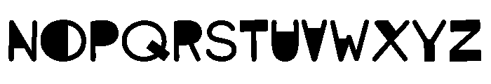 ELODIE Regular Font UPPERCASE