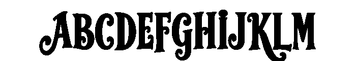 ELVAROQUE Font UPPERCASE