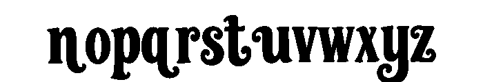 ELVAROQUE Font LOWERCASE
