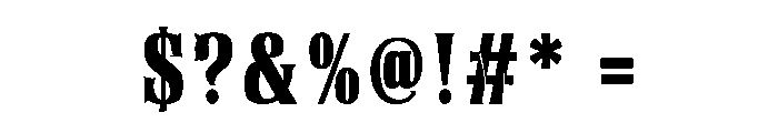 ELVORIQ Font OTHER CHARS