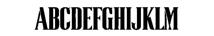 ELVORIQ Font UPPERCASE
