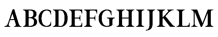 El Romantica Regular Font UPPERCASE