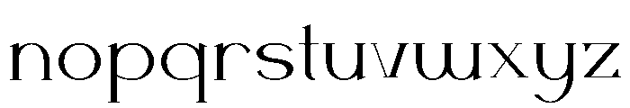 Elagest Font LOWERCASE