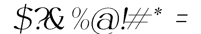 Elaine Dawn Italic Font OTHER CHARS