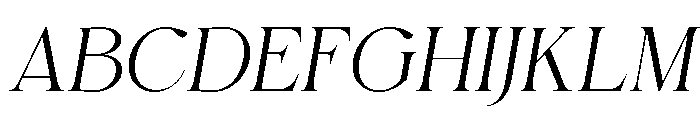 Elaine Dawn Italic Font UPPERCASE