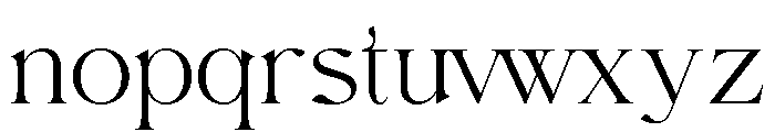 Elaine Dawn Regular Font LOWERCASE