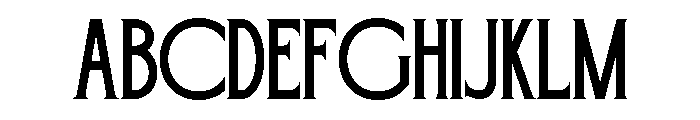 Elanche-Regular Font UPPERCASE