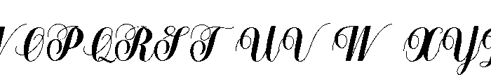 Elarine-Regular Font UPPERCASE