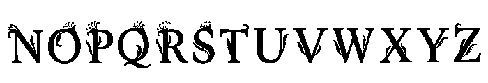 Elate Regular Font LOWERCASE