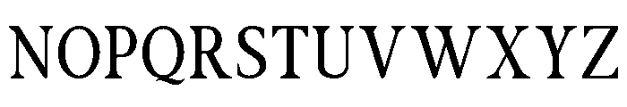 Elcherin Regular Font UPPERCASE