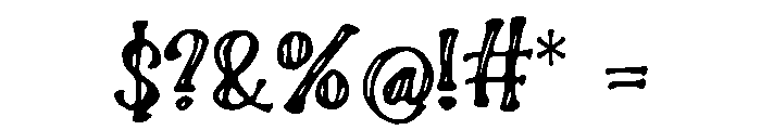 Elden_Script Font OTHER CHARS