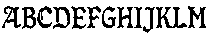 Elder Scrollmark Font UPPERCASE
