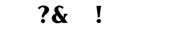 Eldercroft Regular Font OTHER CHARS