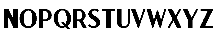 Eldercroft Regular Font UPPERCASE