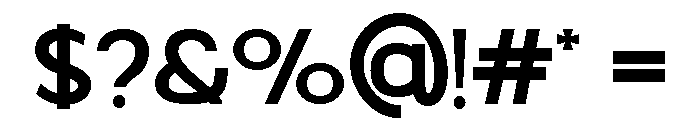 Elderino Regular Font OTHER CHARS