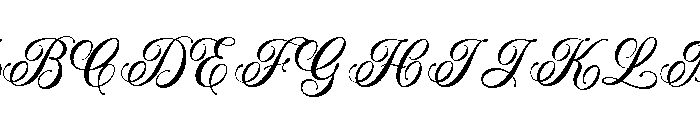 Eldoria Maison Regular Font UPPERCASE