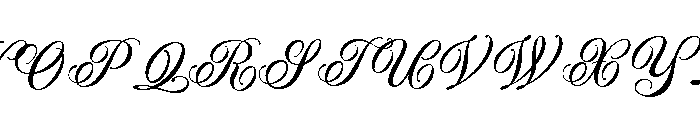 Eldoria Maison Regular Font UPPERCASE