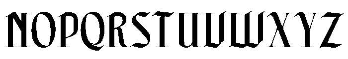 Eldoria Maison Regular Font LOWERCASE