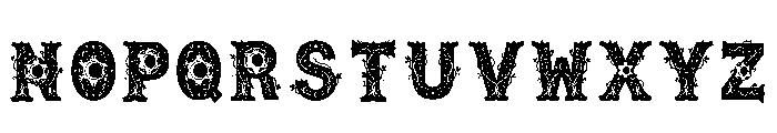 Eldric Regular Font UPPERCASE