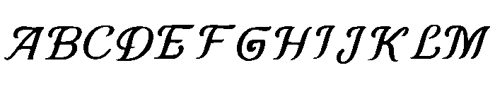 Eldritch_Willow Font UPPERCASE