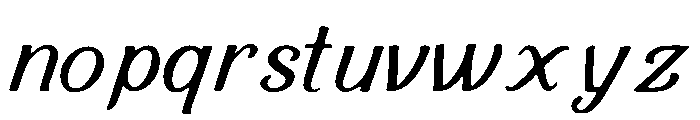 Eldritch_Willow Font LOWERCASE