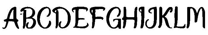 Electric_Guitar Font UPPERCASE