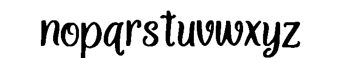 Electric_Guitar Font LOWERCASE
