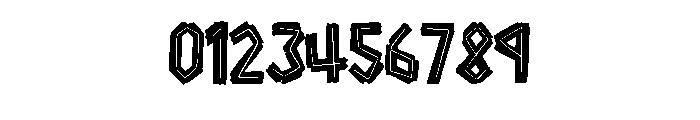 Electric Jagged By Sque Regular Font OTHER CHARS