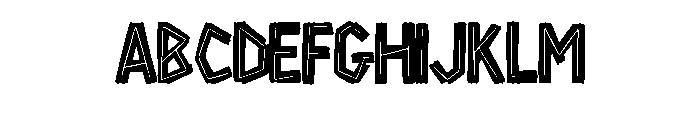 Electric Jagged By Sque Regular FONT