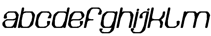 Electric Machine Bold Italic FONT