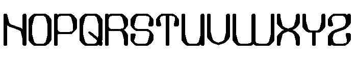 Electric Machine Bold Font UPPERCASE