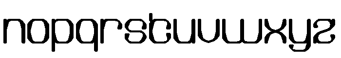 Electric Machine Bold Font LOWERCASE