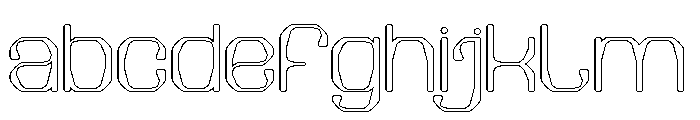 Electric Machine-Hollow FONT