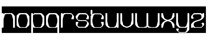 Electric Machine-Inverse Font LOWERCASE