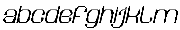 Electric Machine Italic FONT