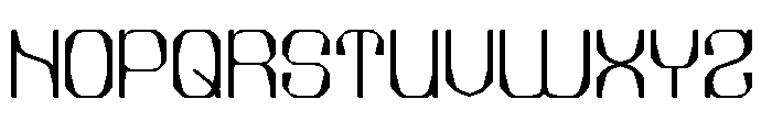 Electric Machine-Light Font UPPERCASE