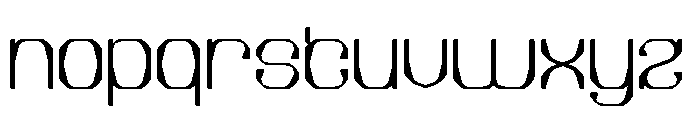Electric Machine-Light Font LOWERCASE