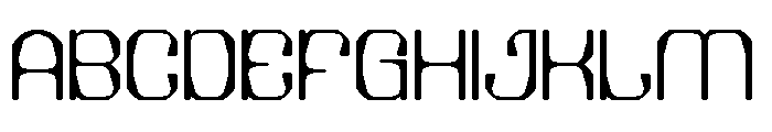 Electric Machine Font UPPERCASE