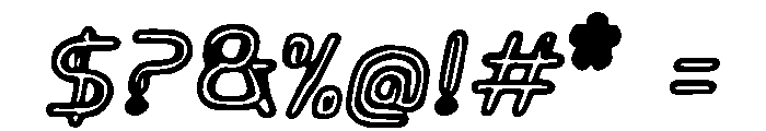 Electric_Neon Font OTHER CHARS