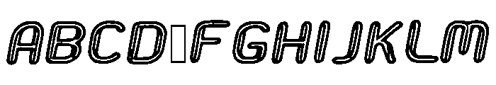 Electric_Neon Font UPPERCASE
