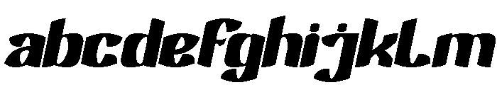 Electro Dragon Bold Italic FONT
