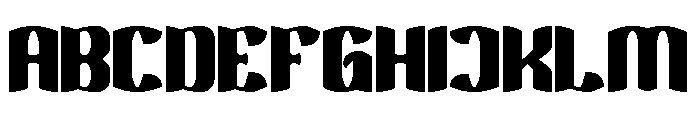 Electro Dragon Bold Font UPPERCASE