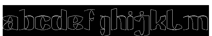 Electro Dragon-Hollow-Inverse FONT