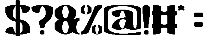 Electro Dragon-Light Font OTHER CHARS