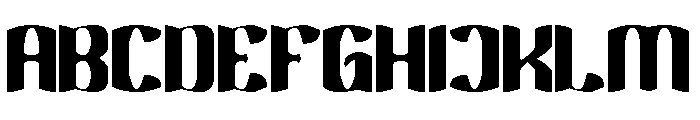 Electro Dragon-Light Font UPPERCASE