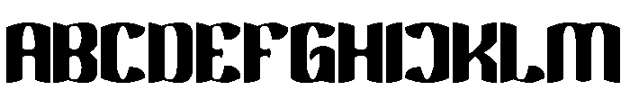 Electro Dragon Font UPPERCASE
