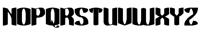Electro Dragon Font UPPERCASE